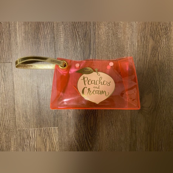 limited edition too faced peaches and cream makeup bag - Picture 1 of 2